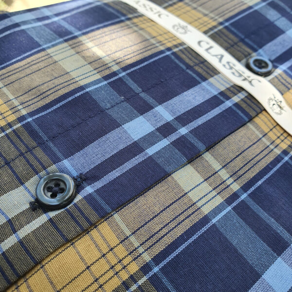 پیراهن چهارخانه سری برزین - پیراهن ثابت Sabet Shirt