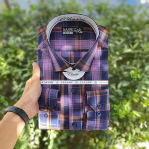 پیراهن چهارخانه سری برزین - پیراهن ثابت Sabet Shirt