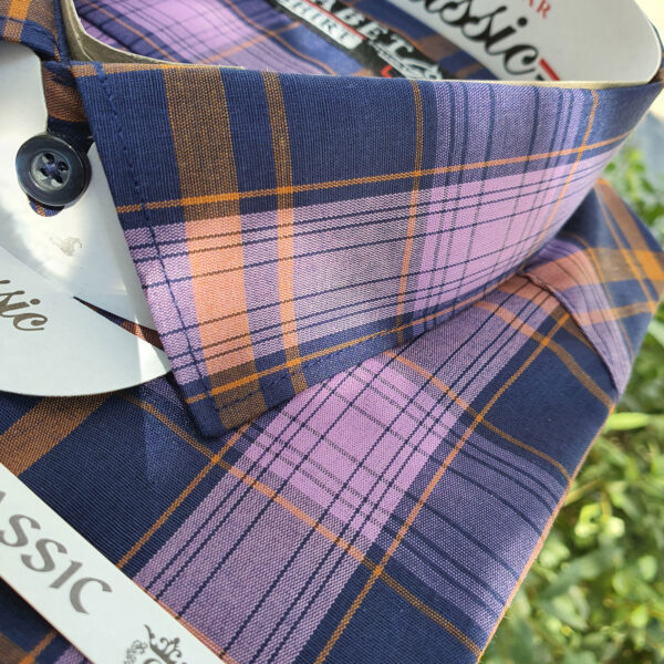 پیراهن چهارخانه سری برزین - پیراهن ثابت Sabet Shirt