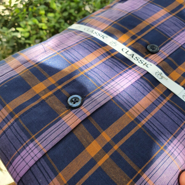 پیراهن چهارخانه سری برزین - پیراهن ثابت Sabet Shirt