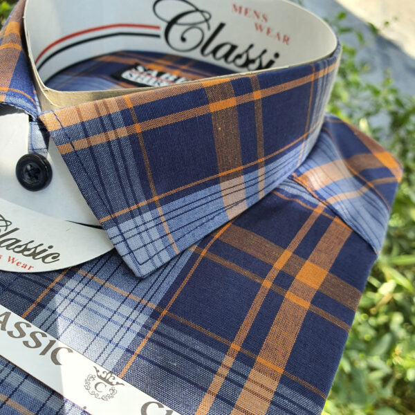 پیراهن چهارخانه سری برزین - پیراهن ثابت Sabet Shirt