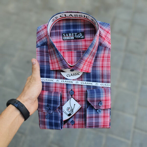 پیراهن چهارخانه سری رادمان - پیراهن ثابت Sabet Shirt