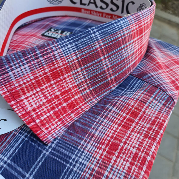 پیراهن چهارخانه سری رادمان - پیراهن ثابت Sabet Shirt
