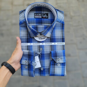 پیراهن چهارخانه سری کاویان - پیراهن ثابت Sabet Shirt